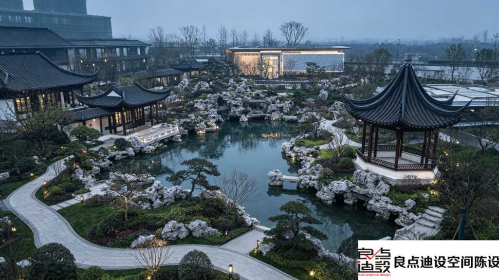 逛完这个江南风售楼处，我终于懂好的景观设计赢在哪了